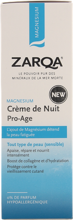 Zarqa Magnesium Nachtcreme Pro-age 50ml 3