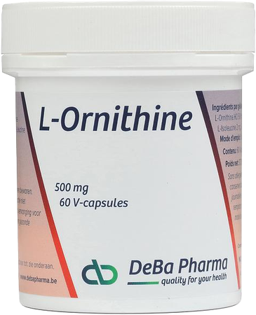 l-ornithine Caps 60x500mg Deba 3