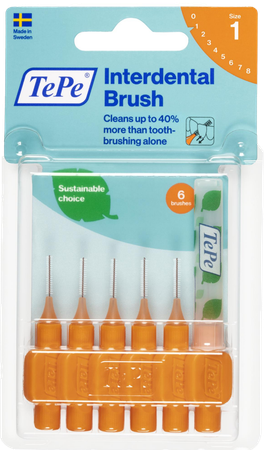 Tepe Interdental Brush 0,45mm Orange 6 2
