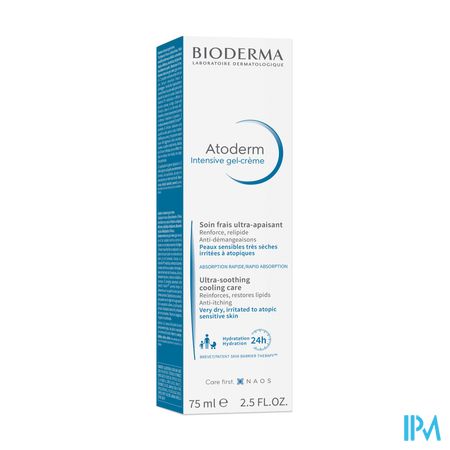 Bioderma Atoderm Intensive Gel Creme Tube 75ml