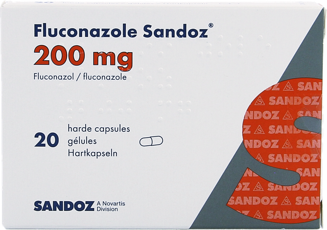 Fluconazole Sandoz Caps 20 X 200mg 1