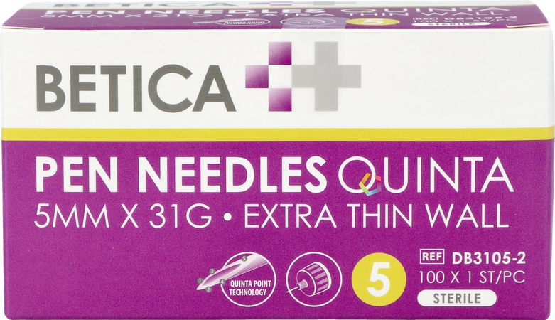 Betica Pen Needles Quinta 5mmx31g 100 1