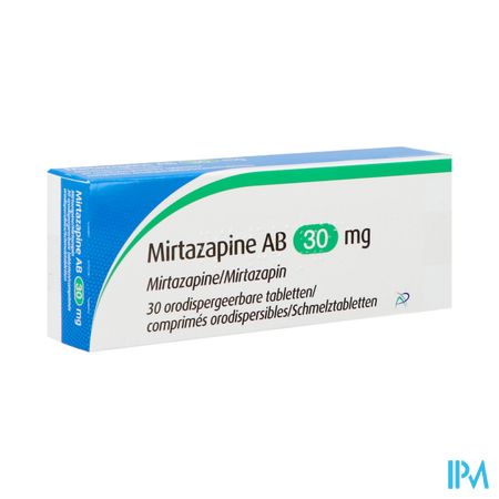 Mirtazapine Apotex 30mg Comp Orodisp 30