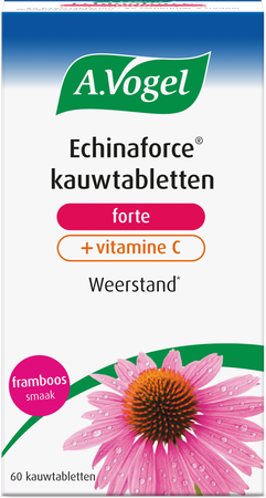 A.vogel Echinaforce Forte+vit C Kauwtabl 60 1