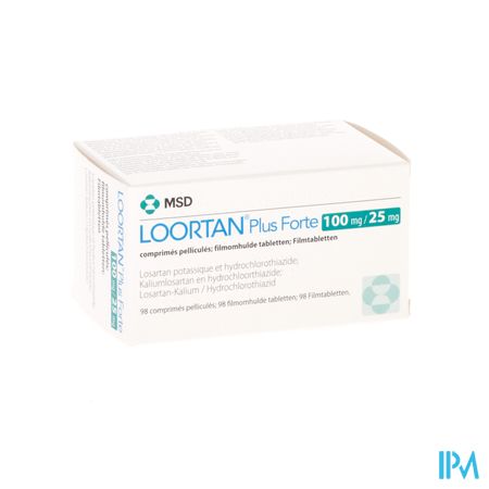 Loortan Plus Forte 100mg/25mg Tabl 98