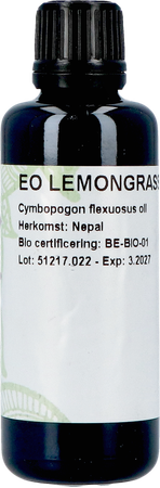 Sjankara Lemongrass Huile Ess. Bio 50ml 1