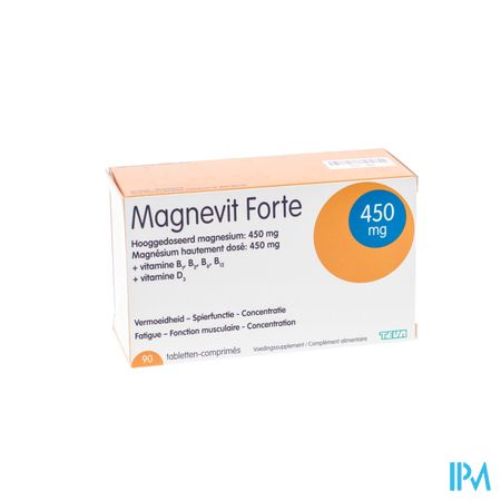 Magnevit Forte 450mg Tabl 90 1