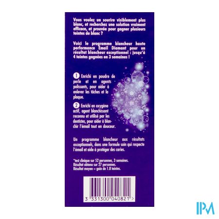 Email Diamant Tandpasta Cure Intens.blancheur 75ml 6
