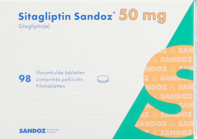 Sitagliptin Sandoz 50mg Filmomh Tabl 98 4