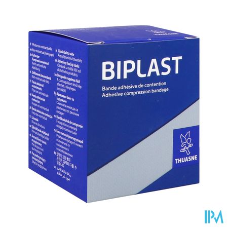 Biplast Bande Contention Adh Blanc 8cmx2,5m 1