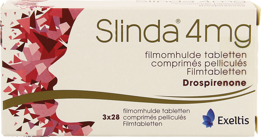 Slinda 4mg Comp Pell 3 X 28 1