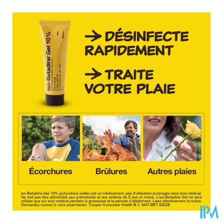 Iso Betadine Gel Tube 30g 14