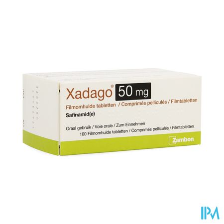Xadago 50mg Filmomh Tabl 100 X 50mg 1