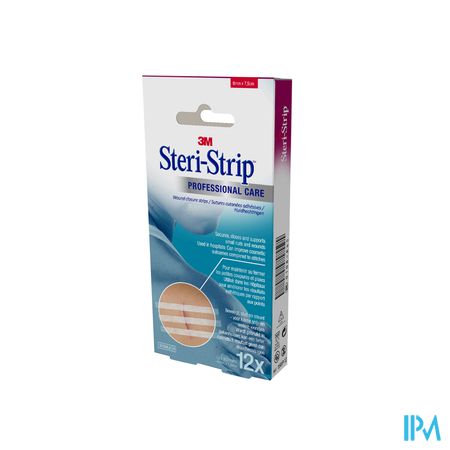 Steri-strip 3m Steril 6,0mmx 75mm 12x 3 1541p12