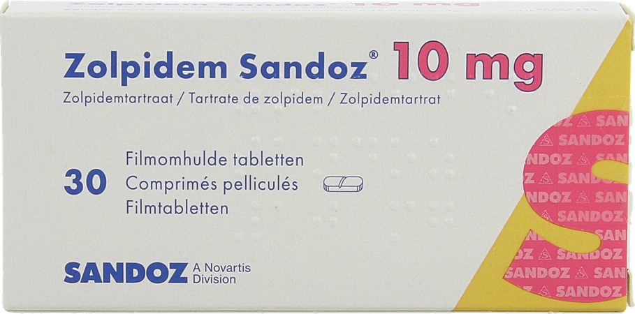 Zolpidem Sandoz 10mg Tabl 30 X 10mg 2