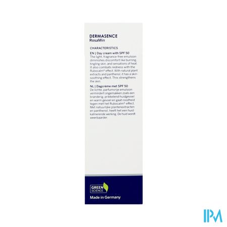 Dermasence Rosamin Day Cream Spf50 50ml 4