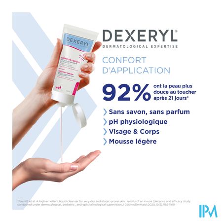 Dexeryl Douchecreme 200ml 9