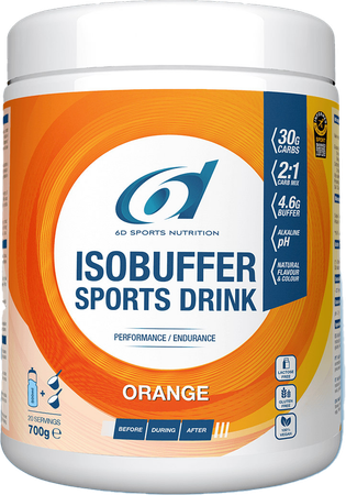 6d Isobuffer Sports Drink Orange 700g 1