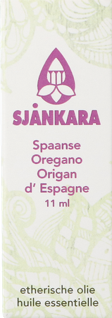 Sjankara Spaanse Oregano Ess. Olie 11ml 2
