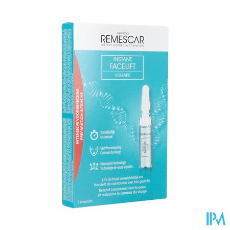 Remescar Instant Facelift V-shape Amp 5x2ml