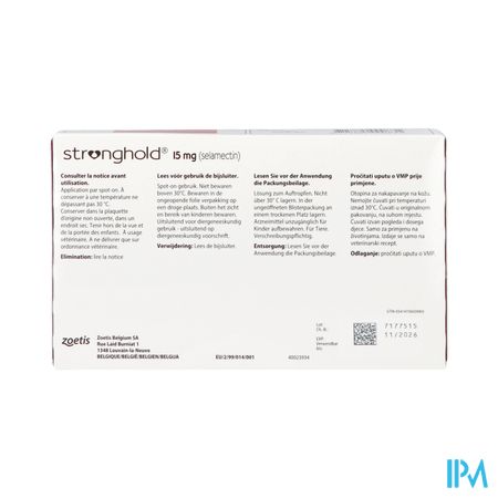 Stronghold 15mg Sol Spot On 3 1