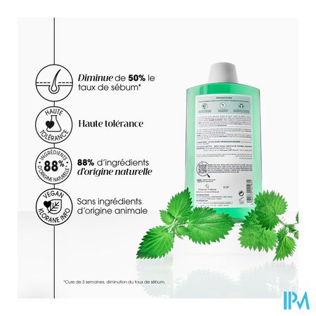 Klorane Capil. Sh Brandnetel 400ml Nf 6
