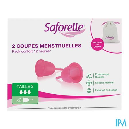 Saforelle Cup Protect Coupe Menstruelle T2 Nouveau 1