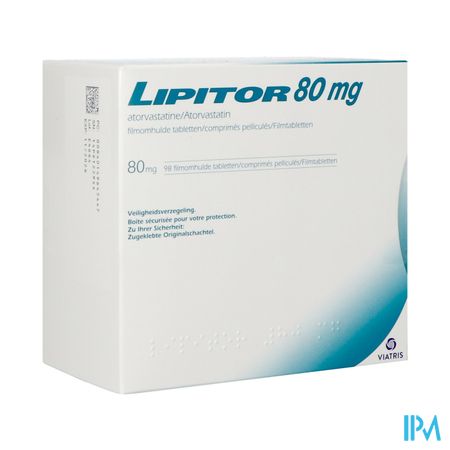 Lipitor 80mg Tabl 98