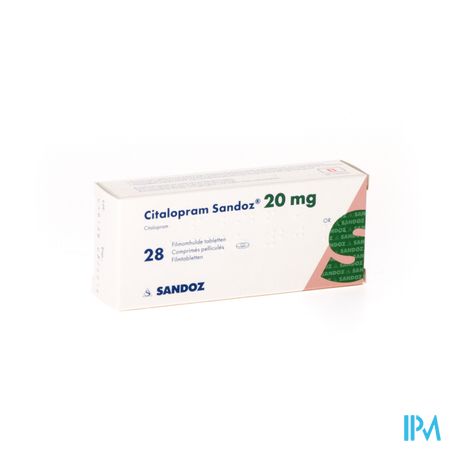 Citalopram Sandoz 20mg Tabl 28 X 20mg New Sandoz 1