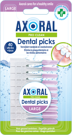 Axoral Pro-clean Dental Picks l 40 1