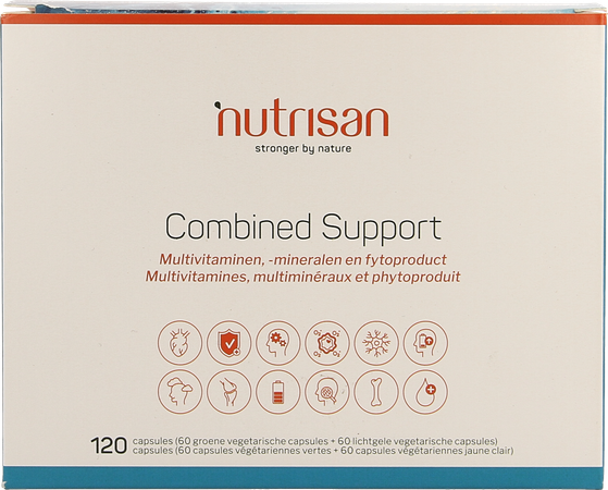 Combined Support V-caps 60 + V-caps 60 Nutrisan 4