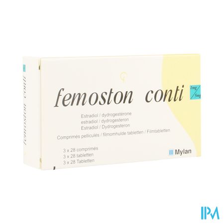 Femoston Conti Impexeco 1mg/5mg Comp 3 X 28 Pip