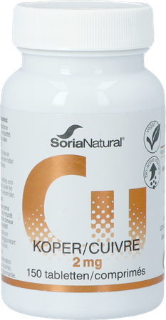 Soria Cuivre Retard 2mg Comp 150 3