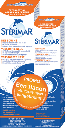 Sterimar Isotonic 100ml+hypertonic Verst.neus 50ml 2