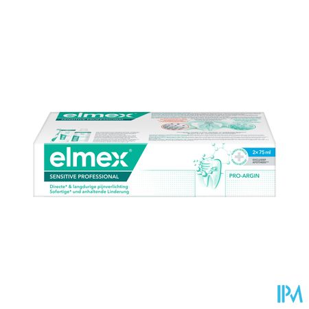 ELMEX® SENSITIVE PROFESSIONAL TUBE 2x75ML -1.50€