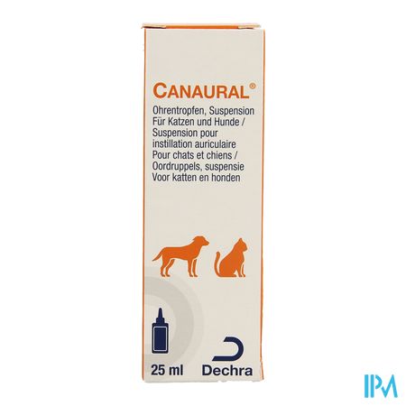 Canaural Oordruppels Hond/kat 25ml 2