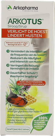 Arkotus Siroop Droog Diep Zittende Hoest 140ml 8