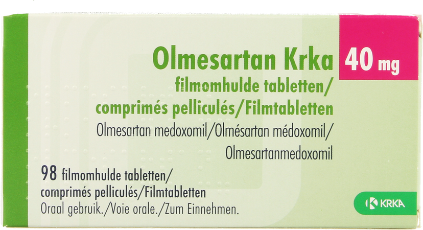 Olmesartan Krka 40mg Filmomh Tabl 98 X 40mg 1