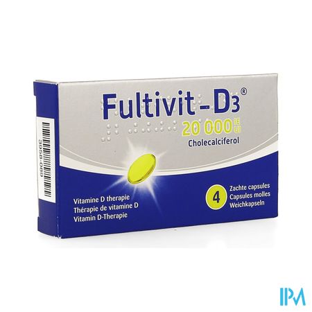 Fultivit-D3 20000Ie Caps Zacht  4