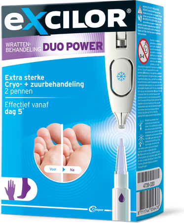 Excilor Wrattenbehandeling Duo Power 10ml+1,5g