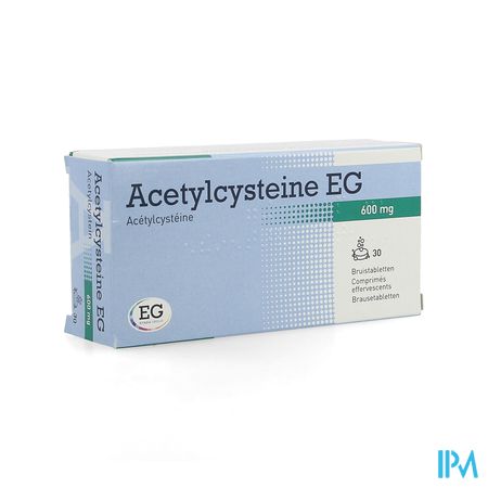 Acetylcysteine EG 600Mg Comp Eff. 30X600Mg