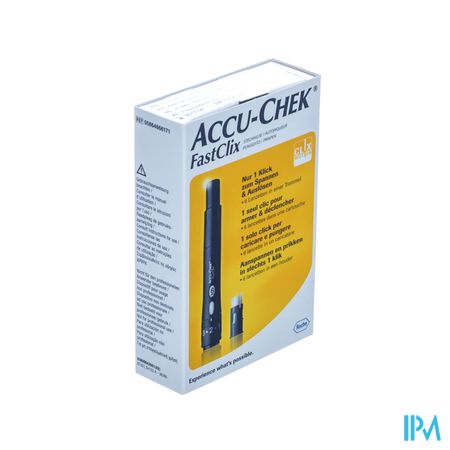 Accu Chek Fastclix (piqueur+lancet 1x6)05864666171