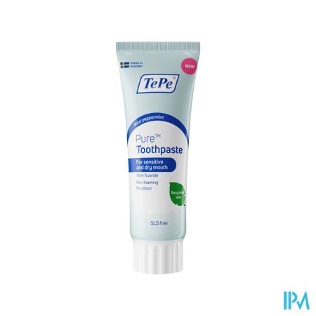 Tepe Pure Tandpasta Sensitive Peppermint 75ml