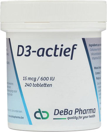 D3-actif Comp 240x15mcg Deba 5