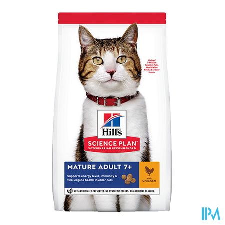 Science Plan Feline Ma 7+ Chicken 3kg 1