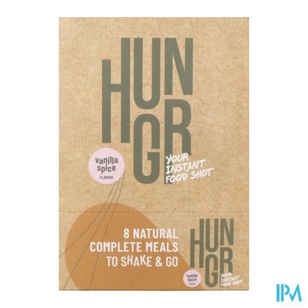 Hungr Vanilla Spice Shake 8x65g 4