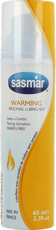 Sasmar Warming Pump Gel 60ml