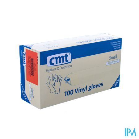 Cmt Handschoenen Vinyl Z/poeder S 100