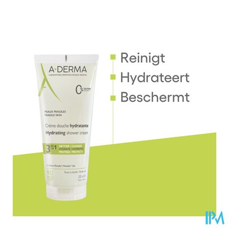 Aderma Indisp.douchegel Hydra Protect 200ml 7