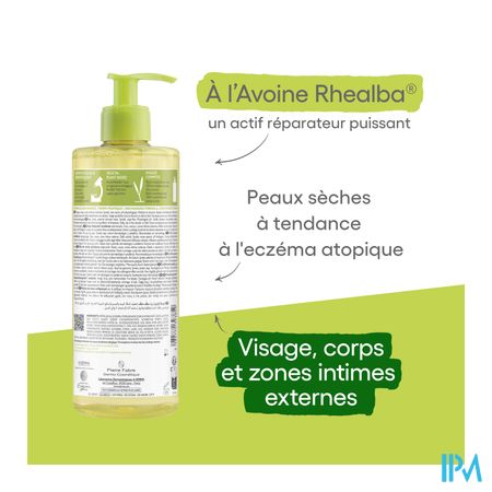 Aderma Exomega Control Emolierende Wasolie 500ml 14